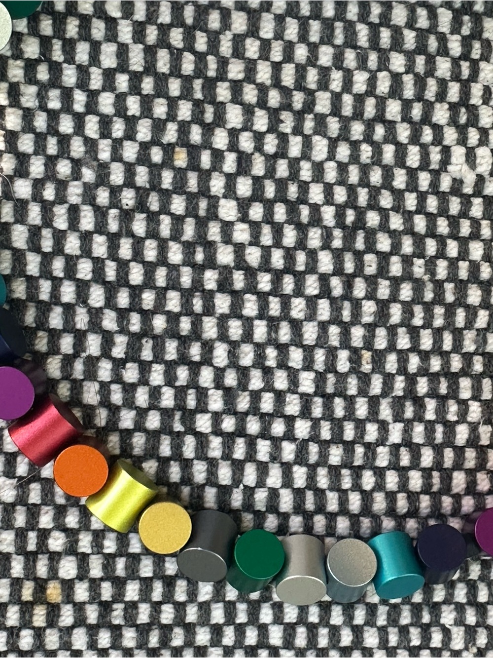 Colorful Multicolor Disc Necklace - Unbranded - Picture 2 of 2